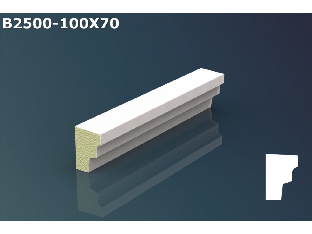 Brau decorativ JB006 - 10x7x200cm