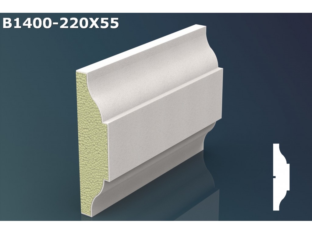 Brau decorativ JB008 - 22x5.5x200cm