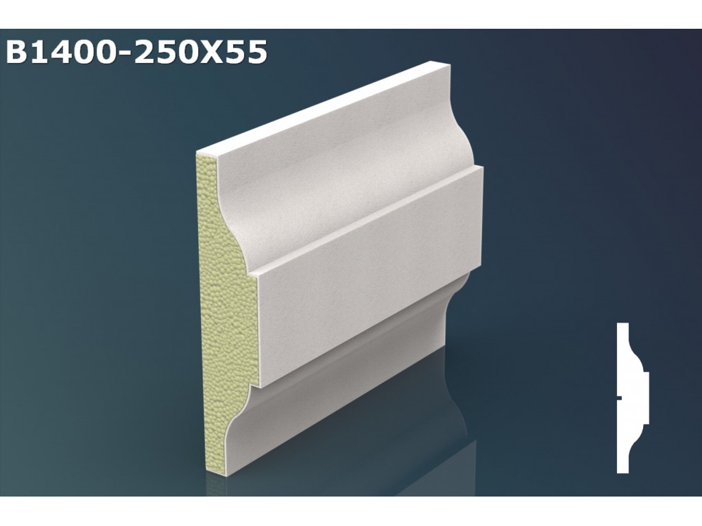 Brau decorativ JB008 - 25x5.5x200cm