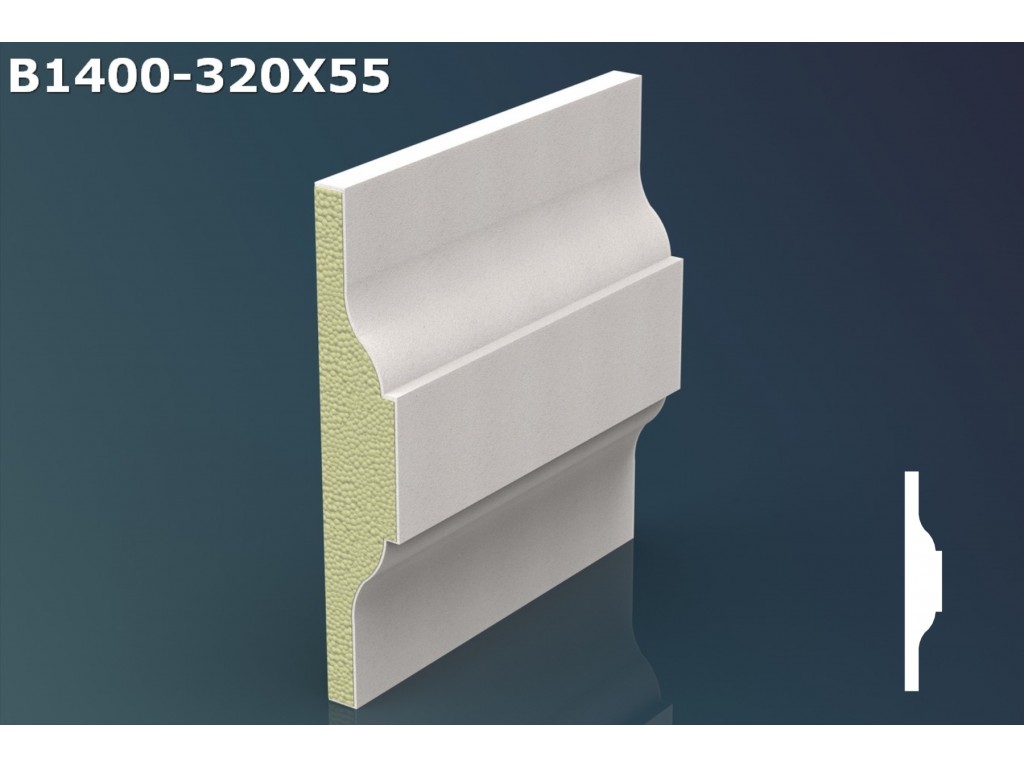 Brau decorativ JB008 - 32x5.5x200cm