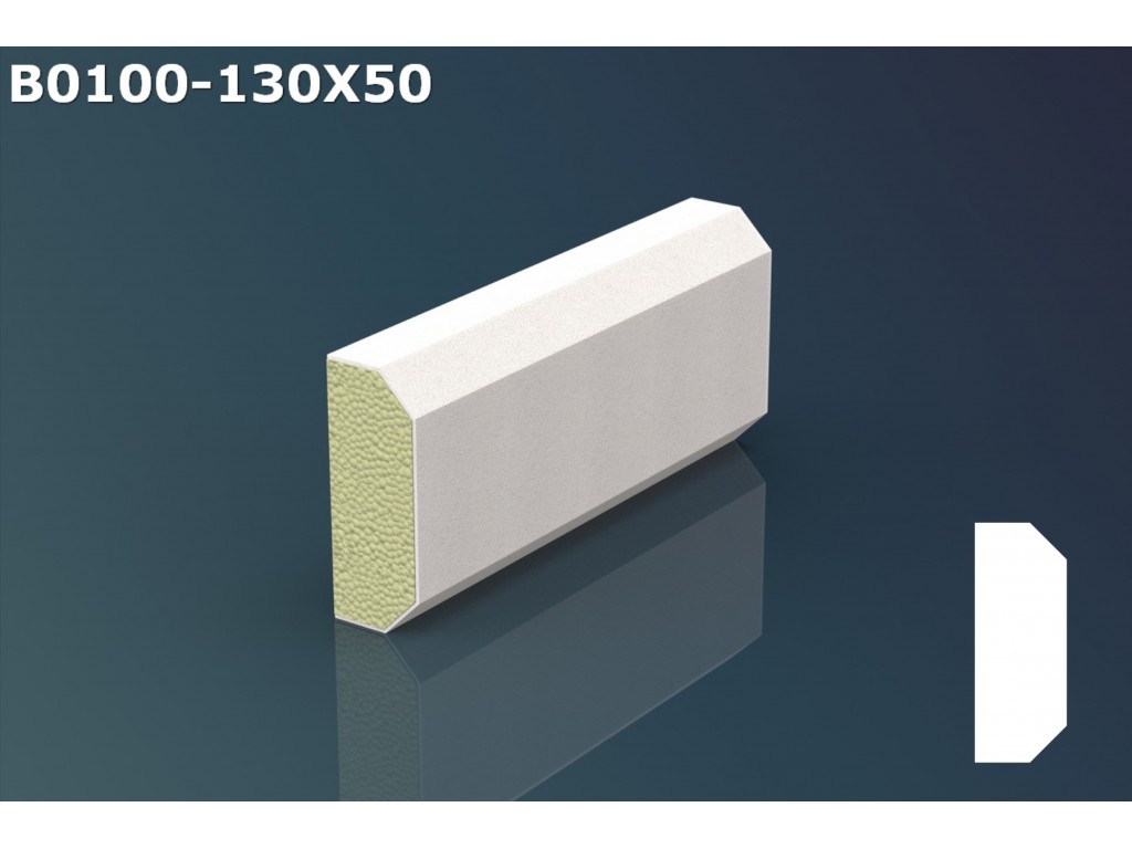 Brau decorativ JB009 - 13x5x200 cm