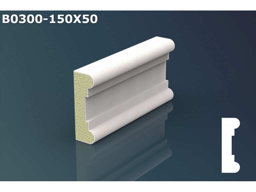 Brau decorativ JB010 - 15x5x200cm