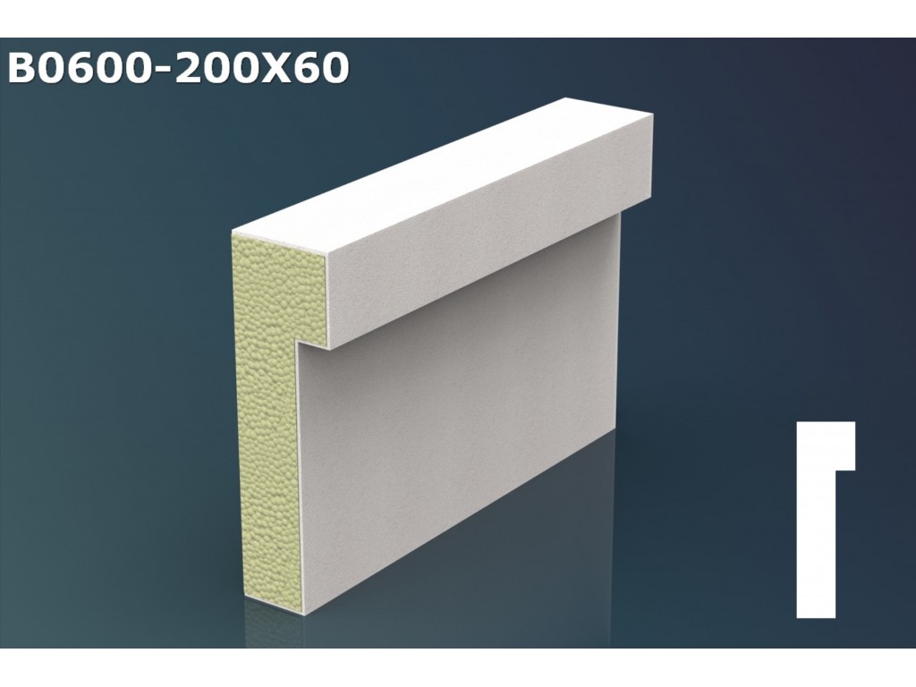 Brau decorativ JB013 - 20x6x200 cm