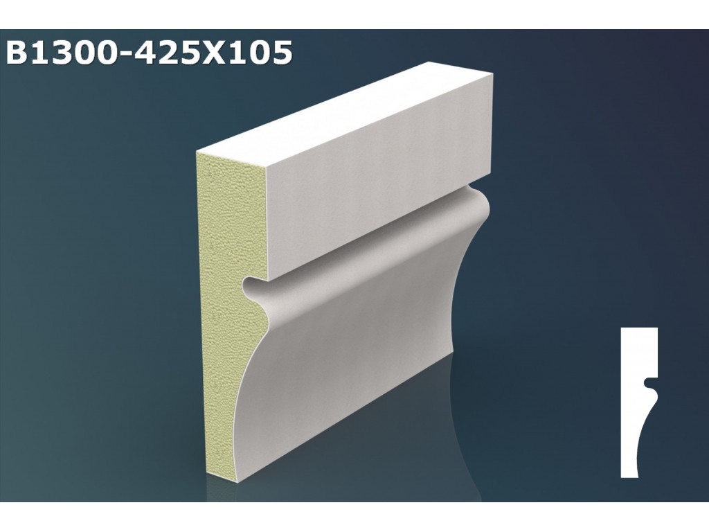 Brau decorativ JB020 - 42.5x10.5x200cm