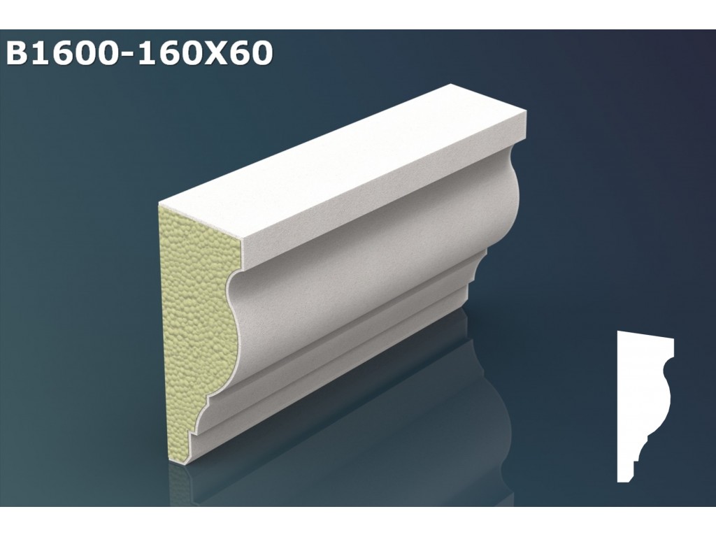 Brau decorativ JB026 - 16x6x200cm