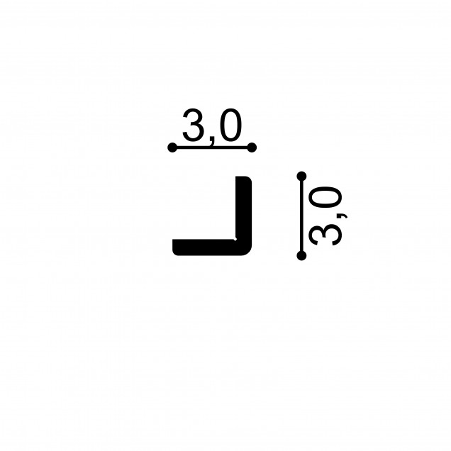 Coltar decorativ MD237, 200 X 3 X 3 cm, Mardom Decor - imagine 3