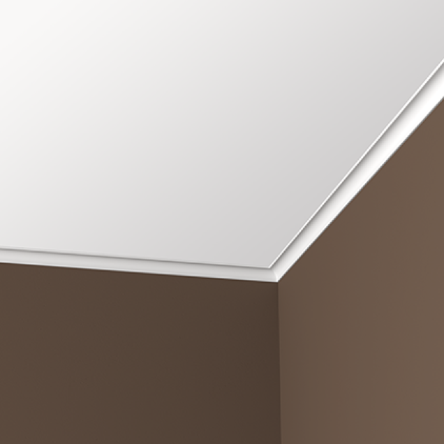 Cornisa decorativa 1.50.154, Dimensiuni: 2.3 x 2.3 x 200 cm, Gaudi Decor - imagine 4