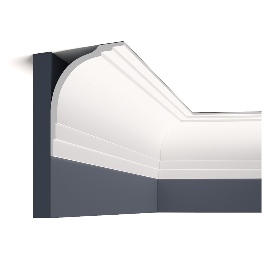 Cornisa decorativa 1.50.271, Dimensiuni: 22.6 x 16.5 x 200 cm, Gaudi Decor - imagine 2