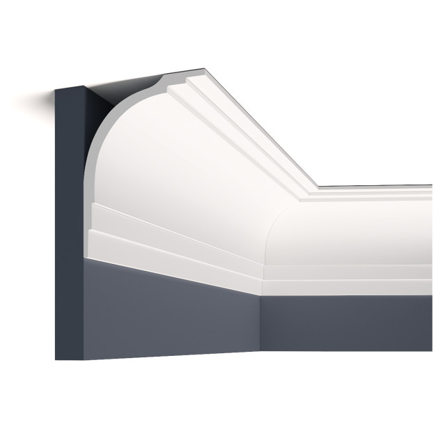 Cornisa decorativa 1.50.271, Dimensiuni: 22.6 x 16.5 x 200 cm, Gaudi Decor