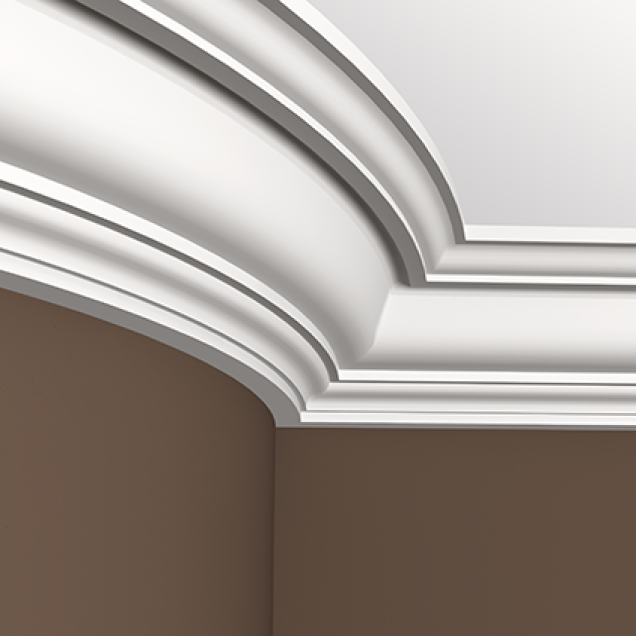 Cornisa decorativa flexibila 1.50.134f, Dimensiuni: 15 x 19.4 x 200 cm, Gaudi Decor - imagine 4