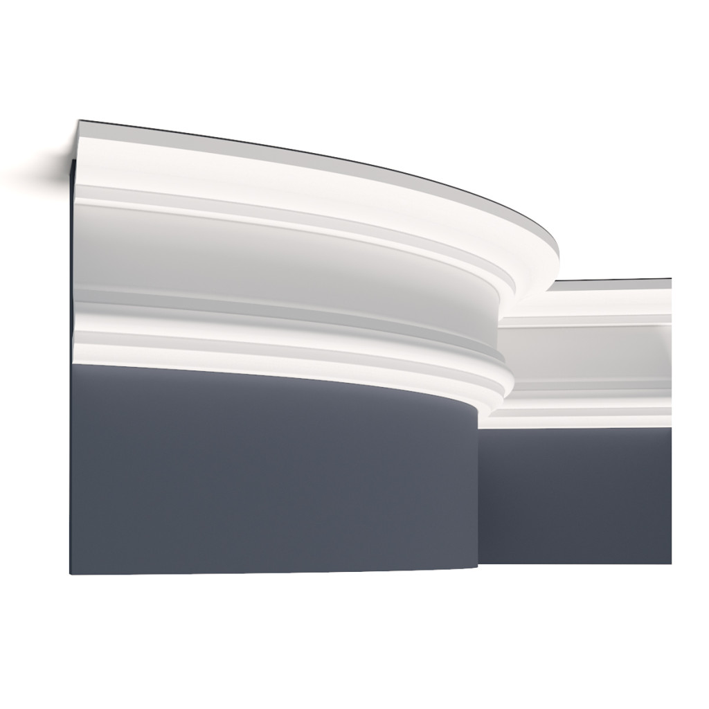 Cornisa decorativa flexibila 1.50.177f, Dimensiuni: 11.9 x 5.6 x 200 cm, Gaudi Decor - imagine 2