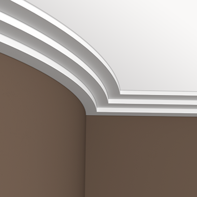 Cornisa decorativa Flexibila 1.50.262f, Dimensiuni: 12 x 5 x 200 cm, Gaudi Decor - imagine 4