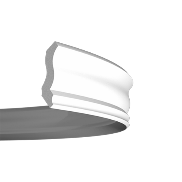 Cornisa decorativa flexibila 6.50.105f, Dimensiuni: 6 x 6.3 x 200 cm, Gaudi Decor - imagine 5