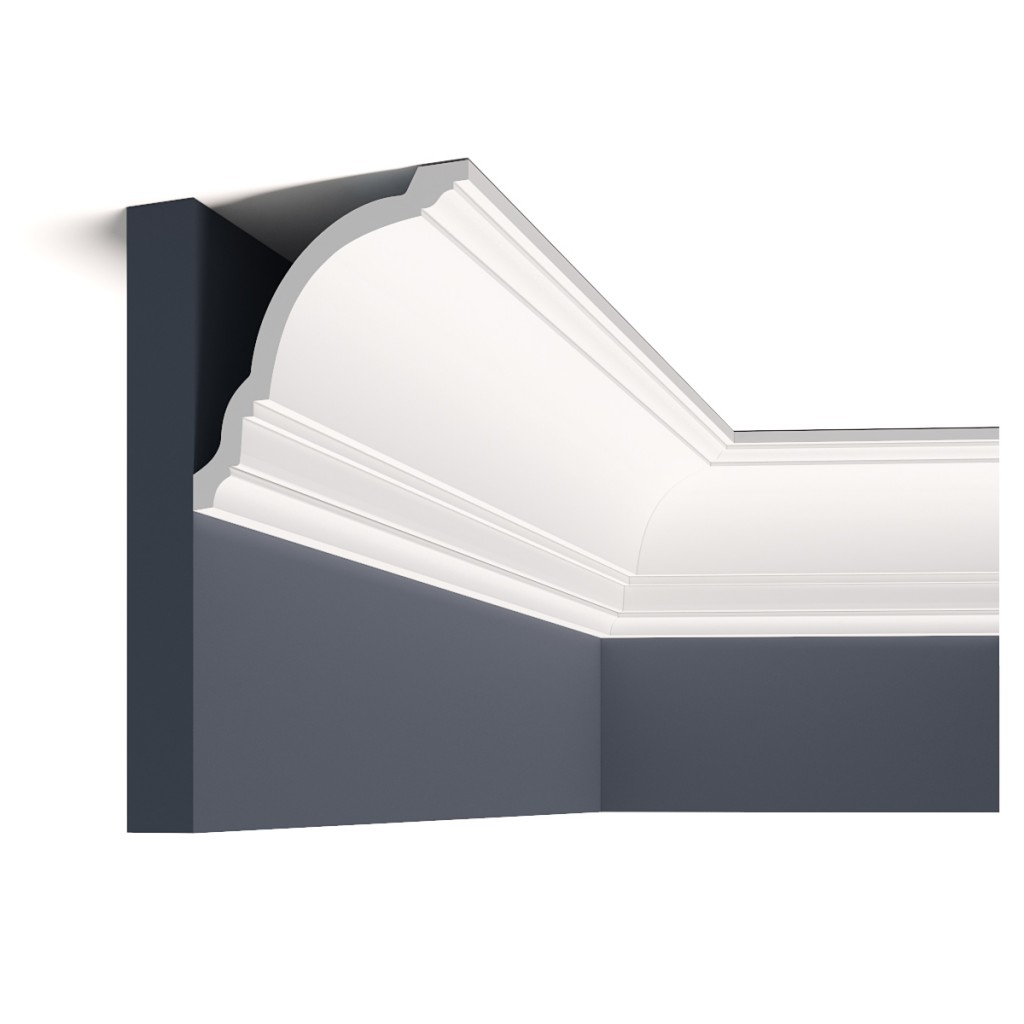 Cornisa decorativa flexibila 6.50.108f, Dimensiuni: 11.9 x 11.7 x 200 cm, Gaudi Decor - imagine 2