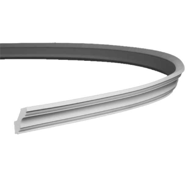 Cornisa decorativa flexibila 6.50.115f, Dimensiuni: 4.9 x 4.6 x 200 cm, Gaudi Decor - imagine 5