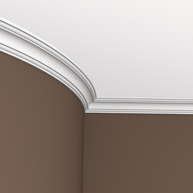 Cornisa decorativa flexibila 6.50.115f, Dimensiuni: 4.9 x 4.6 x 200 cm, Gaudi Decor - imagine 4