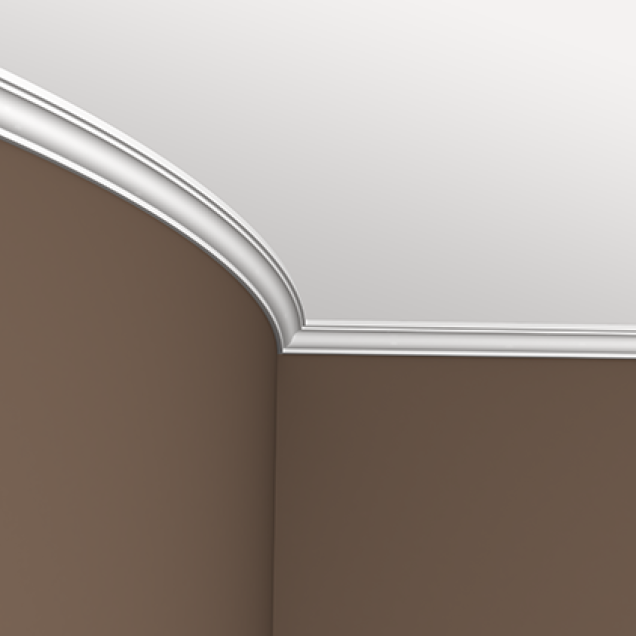 Cornisa decorativa flexibila 6.50.130f, Dimensiuni: 3.2 x 3 x 200 cm, Gaudi Decor - imagine 4