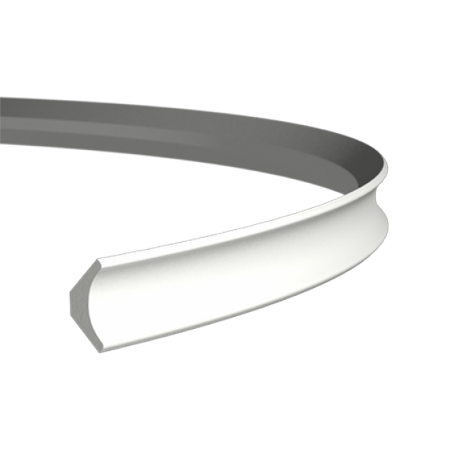 Cornisa decorativa flexibila 6.50.154f, Dimensiuni: 2.3 x 2.3 x 200 cm, Gaudi Decor - imagine 5