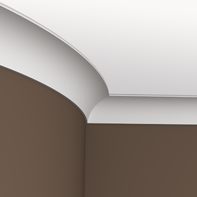 Cornisa decorativa flexibila 6.50.165f, Dimensiuni: 8.2 x 8 x 200 cm, Gaudi Decor - imagine 4