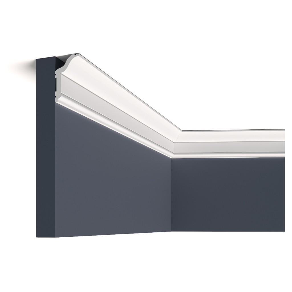 Cornisa decorativa flexibila 6.50.174f, Dimensiuni: 6.1 x 3.6 x 200 cm, Gaudi Decor - imagine 2