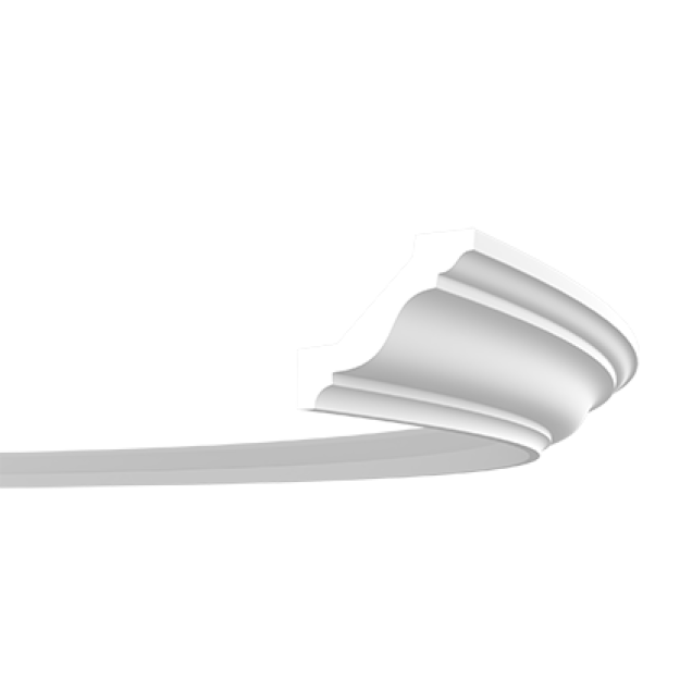 Cornisa decorativa flexibila 6.50.299f, Dimensiuni: 4.5 x 3.9 x 200 cm, Gaudi Decor - imagine 5