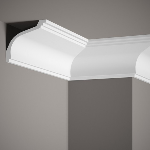 Cornisa decorativa flexibila MDB110F, 200 X 8.9 X 10.6 cm, Mardom Decor - imagine 4