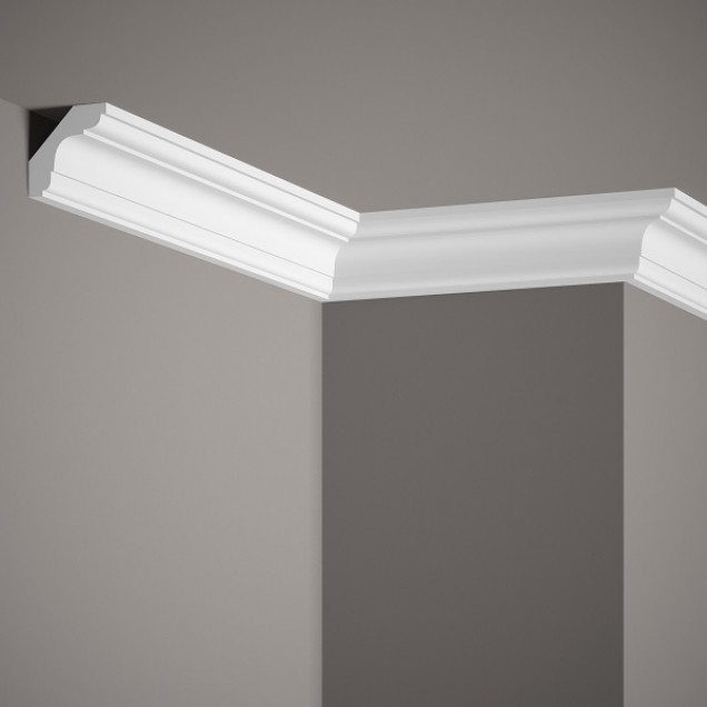 Cornisa decorativa flexibila MDB112F, 200 X 4.4 X 4.4 cm, Mardom Decor - imagine 4