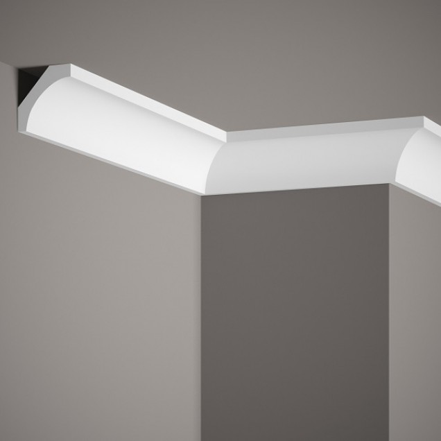 Cornisa decorativa flexibila MDB210F, 200 X 5.1 X 4.8 cm, Mardom Decor - imagine 4