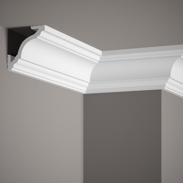 Cornisa decorativa MD213, 200 X 8.1 X 8.1 cm, Mardom Decor - imagine 4