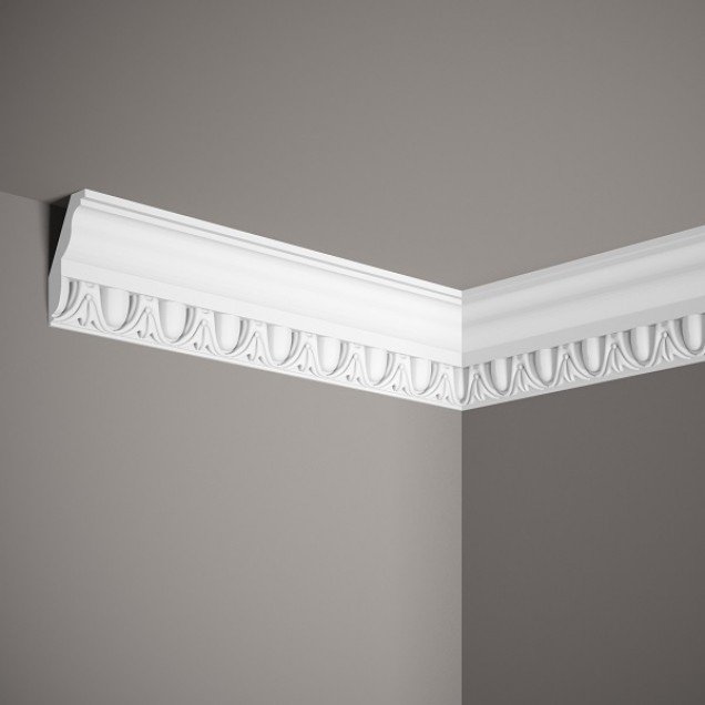 Cornisa decorativa MDA212, 200 X 7.8 X 4.4 cm, Mardom Decor - imagine 4