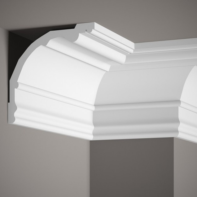 Cornisa decorativa MDB128, 200 X 17 X 17.8 cm, Mardom Decor - imagine 4