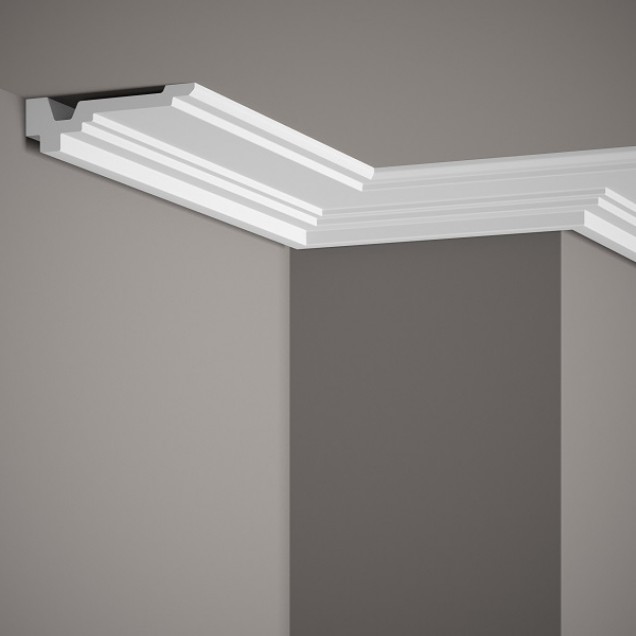 Cornisa decorativa MDB162, 200 X 3.2 X 10.5 cm, Mardom Decor - imagine 4