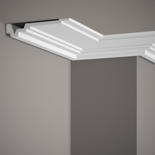 Cornisa decorativa MDB163, 200 X 3.2 X 16 cm, Mardom Decor - imagine 4