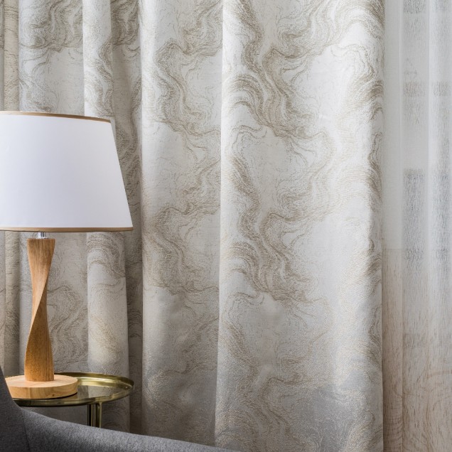 Draperie Carrara, Bej - imagine 6