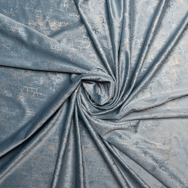 Draperie Dakka, Albastru - imagine 5