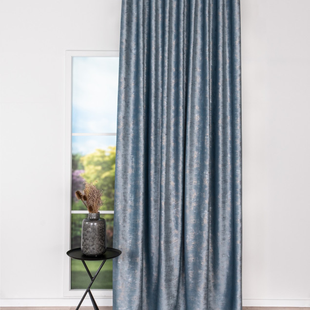 Draperie Dakka, Albastru