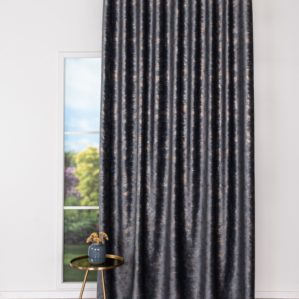 Draperie Dakka, Gri - imagine 2