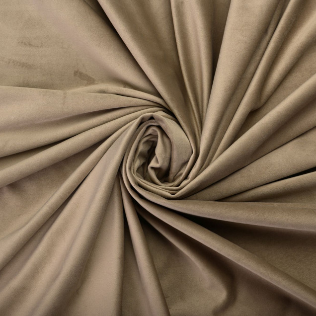 Draperie din catifea Castellano, Nisip - imagine 5
