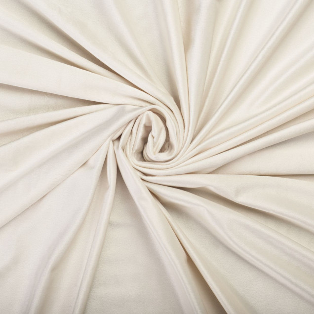 Draperie din catifea Scena, Alb - imagine 4