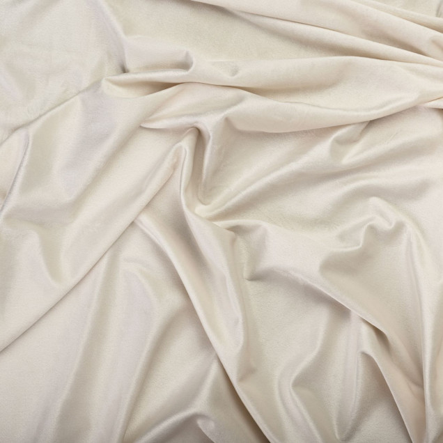 Draperie din catifea Scena, Alb - imagine 5