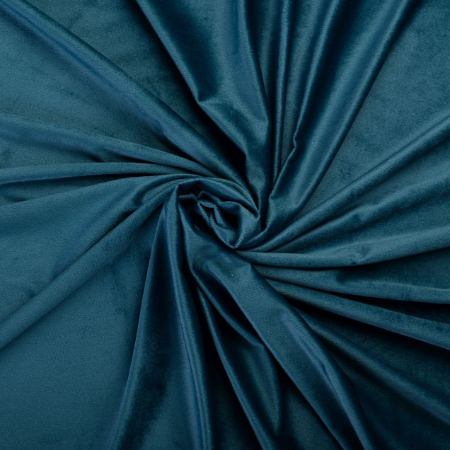 Draperie din catifea Scena, Albastru - imagine 5