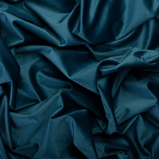 Draperie din catifea Scena, Albastru - imagine 6