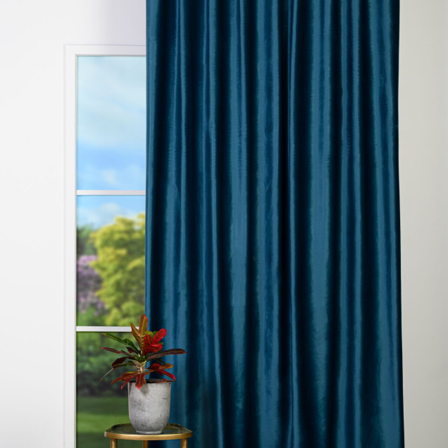 Draperie din catifea Scena, Albastru