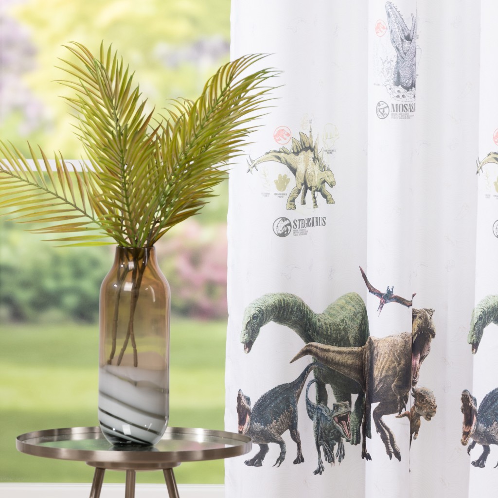 Draperie Jurrasik, Gri-Verde - imagine 2