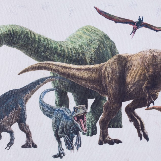 Draperie Jurrasik, Gri-Verde - imagine 3