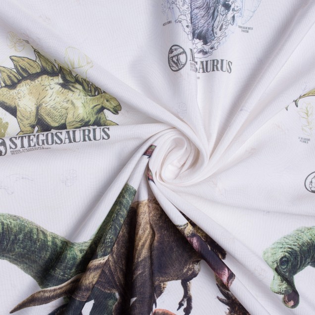 Draperie Jurrasik, Gri-Verde - imagine 4