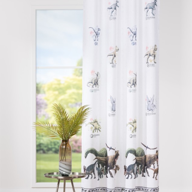 Draperie Jurrasik, Gri-Verde - imagine 5