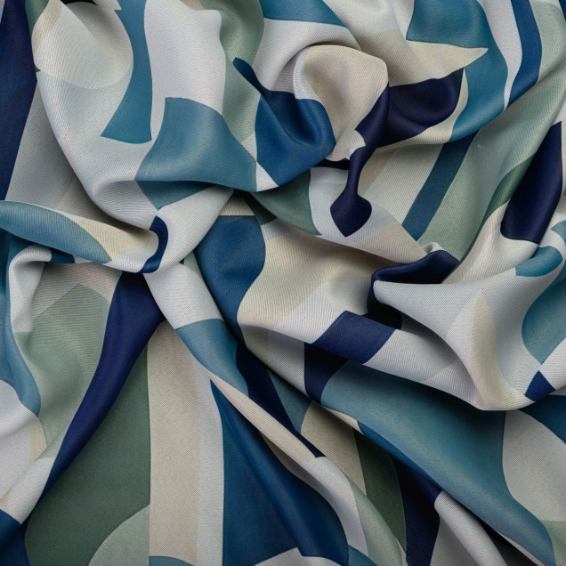 Draperie Semper, Verde-Albastru - imagine 6