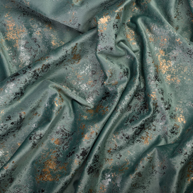 Draperie Sierra, Verde-Turcoaz - imagine 6