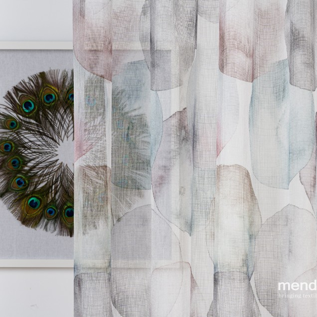 Perdea Alfama, Albastru-Gri